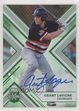 2018 Panini Elite Extra Edition Emerald Auto 21/25 Grant Lavigne #41 Auto 8s6