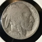 🦬 1916 p 5c Indian Head battLbiSON WARLORd 🪓A+ Buffalo Nickel Restoration 🇺🇸