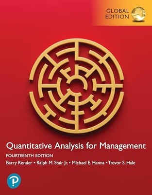 QUANTITATIVE ANALYSIS FOR MANAGEMENT G by Barry Render Paperback Self Help