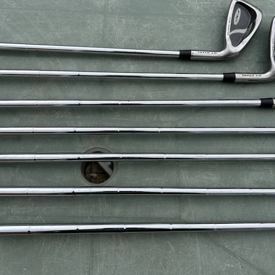 RAM FX2 Golf Clubs Iron Set 3-9 RH Mens Regular Steel Blade Approx 35"-37" Shaft - Image 3 of 4