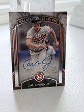 2022 Topps Museum Collection Archival 080/125 Cal Ripken Jr #AA-CPJ Auto HOF 0l2