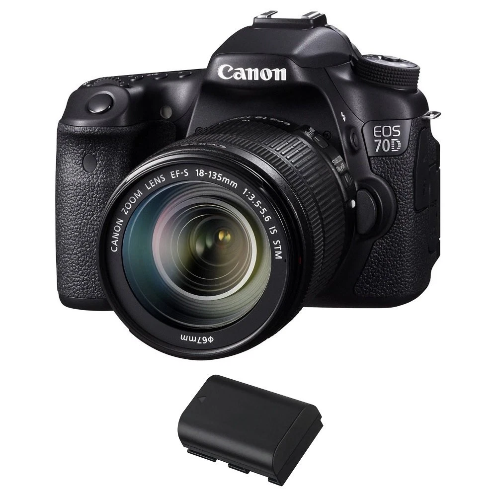 Canon eos 70D efs 18-135 USM予備バッテリー付き Amazon.co.jp: Canon デジタル一眼レフカメラ EOS70D レンズキット EF