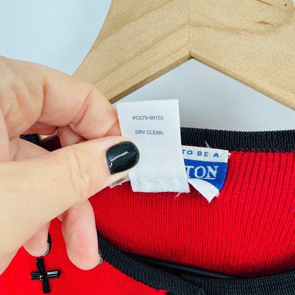 Vintage Pendleton Petite Wool Blend Cardigan Bead… - image 4