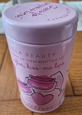 NCLA Beauty pink champagne Lip Care Set with Lip Scrubber Natural, Vegan New