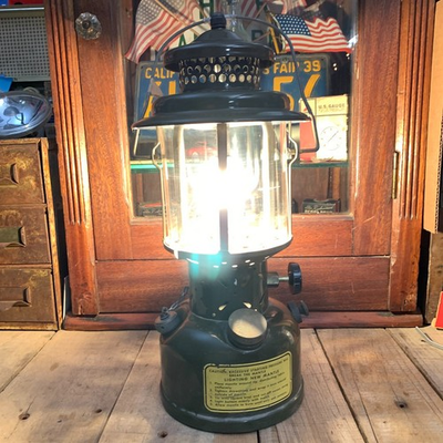 #ad 1956 Coleman Military Lantern Early Vietnam War US Boots on the Ground Read $85.00
