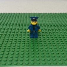 Lego Minifigure The Simpsons 71005 Chief Wiggum Police Officer 2014 CMF Sim021