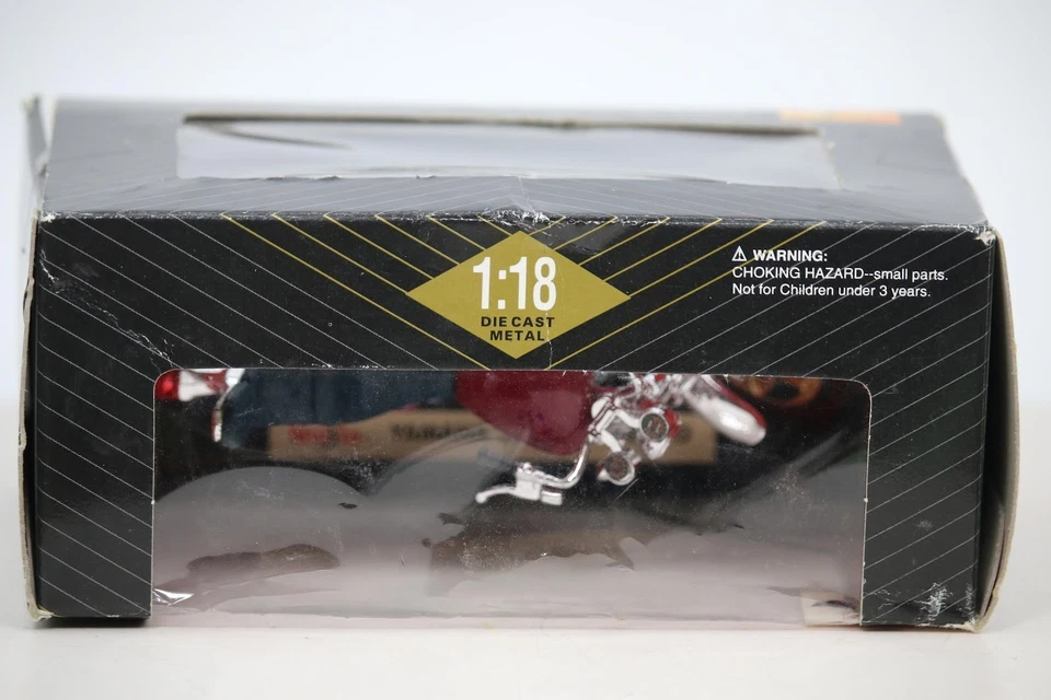 Modelo de motocicleta diecast Maisto Yamaha XV1000 Virago 1:18 nuevo con caja dañada Foto 4 de 4