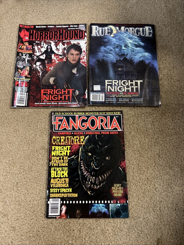 Fright Night Magazine Lot