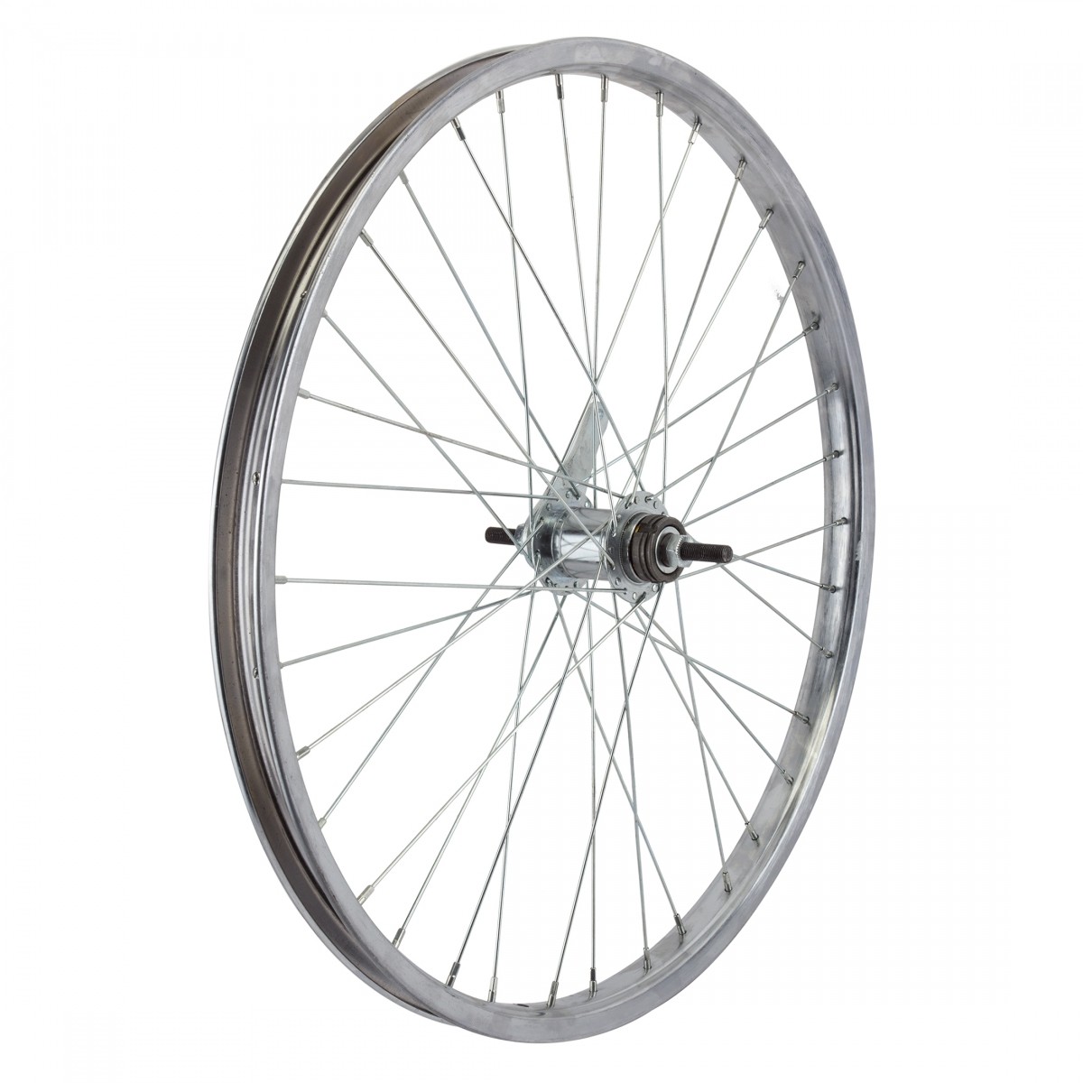 Wheel Master Model Rear Wheel 24in Coaster Brake Centerlock B/O 3/8 Silver