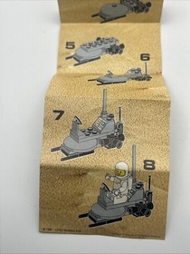 LEGO Classic Space 6801 Moon Buggy 100% Complete w Instructions from 1981