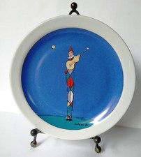 WALTER POZZI, Piatto da collezione in ceramica "Serenata"
