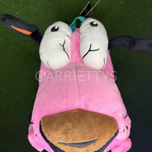 Cartoon Network limited edition Courage the Cowardly Dog plush backpack - Picture 4 of 15