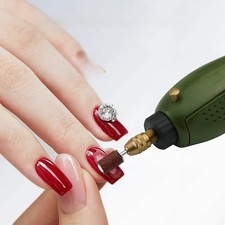 75 Pcs Nail Sanding Bands Set for Nail Drill Bit Accessories 80# 120# 180#