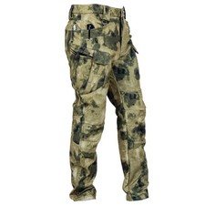 Men Soft Shell Fleece Trousers Waterproof Outdoor Tactical Combat Work Pants