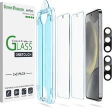 Screen Protector Camera Lens Protector for Samsung Galaxy S24, Bubble Free A