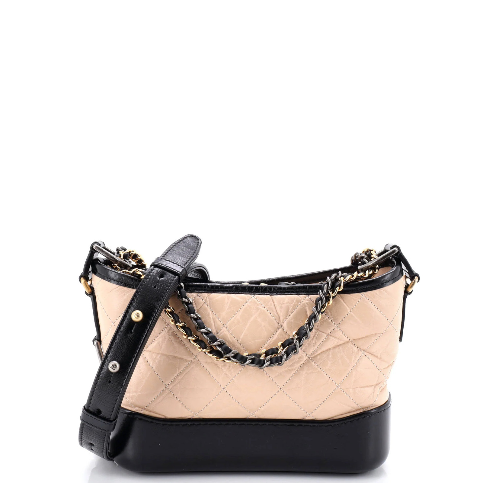Chanel Gabrielle Hobo Quilted Aged Calfskin Small - image 1