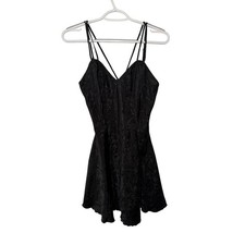 Victorias Secret Slip Dress Mini Nightgown XS Y2K Whimigoth Coquette Romantic