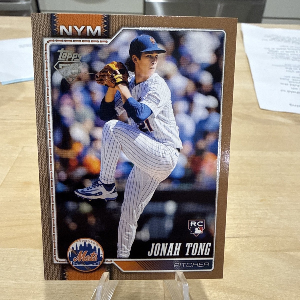 2026 Topps Series 1 - Jonah Tong #4 Gold /2026 (RC) | eBay