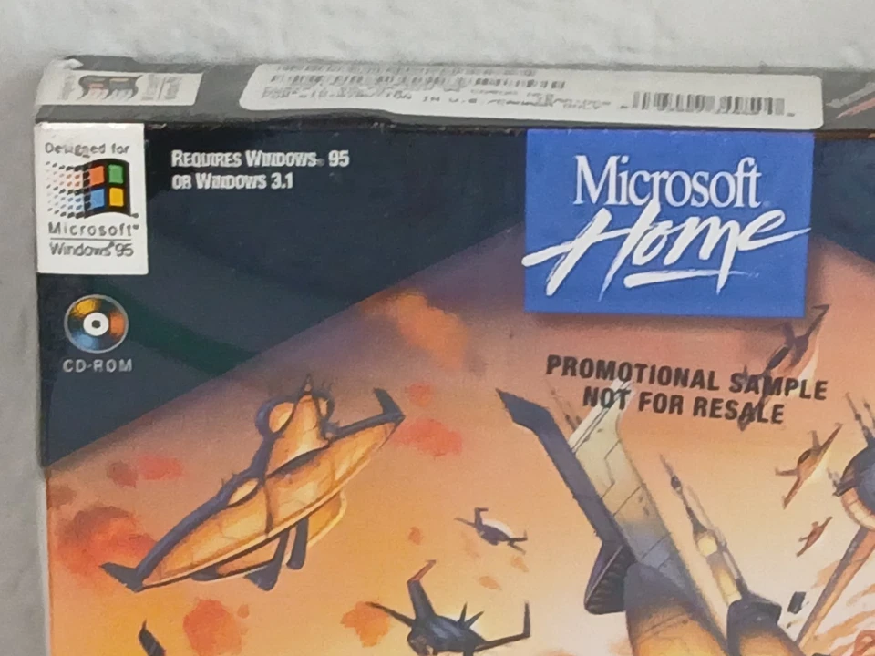 FURY 3 Microsoft CD-ROM Video Game 1995 Promo ~ New Sealed Big Box - Image 3 of 4