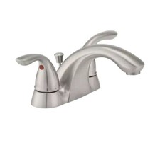 Glacier Bay Builders 247 368 NEW IN BOX Bath faucet in brushed nickel