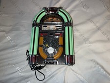 Nostalgia Classics 1940s Replica Jukebox Tabletop AM/FM Radio CD Player