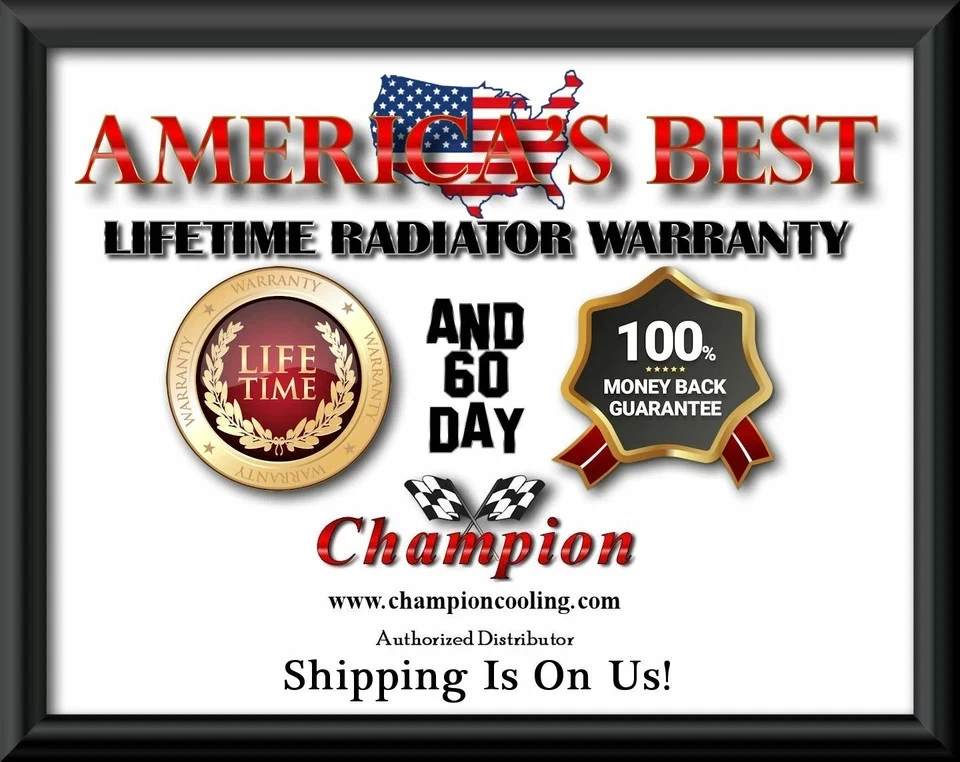 ✅ New 1967-1981 Pontiac Catalina All Aluminum 3 Row Core KR Champion Radiator ✅ - Image 3 of 4