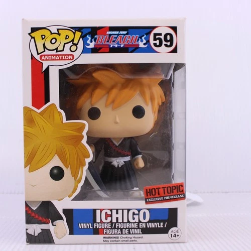 G7 Funko Pop Vinyl Figure Hot Topic Exclusive Bleach Ichigo 59 Damaged Box