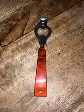 Georges Briard Lucite Tortoise Shell Bottle Opener Vintage MCM