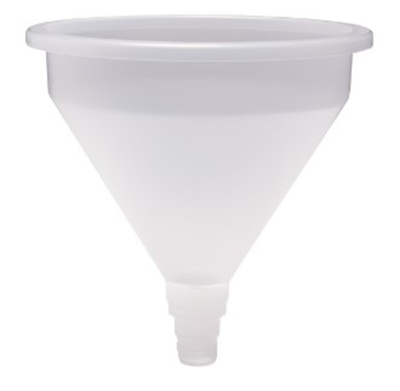 Entonnoir PRESSOL Ø 355mm avec couvercle blanc pour transvasement