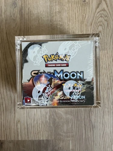 Pokemon Sun & Moon Burning Shadows Booster Box Factory Sealed English in case