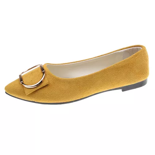 Bequemer modischer eleganter Damenschuh rutschfest flache Schuhe Slipper flache Party - Bild 62 von 75