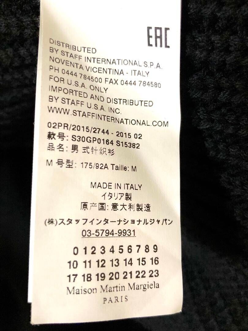 Maison Margiela 14 Knit Zip Up Jacket Blouse Men Size M Maison Margiela 14 Knit Zip Up Jacket Blouse Men Size M