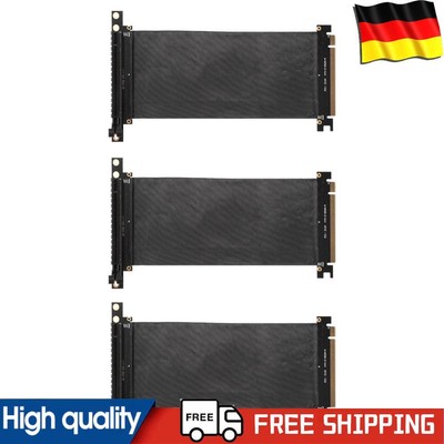 PCIe 3.0 16X Extension Cables 90 Degree PCI-E 16X to 16X Flexible Riser Card