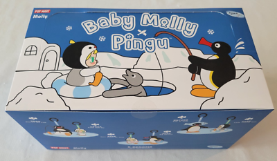 POP MART Baby Molly × Pingu アソートボックス POP MART Baby Molly × PINGU Fishing Time 181.2×127.3×104mm
