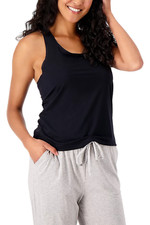 Breezies Air Effects Racerback Tank Black