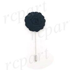 New formal Men's Suit chest brooch Black flower lapel pin wedding fashion prom