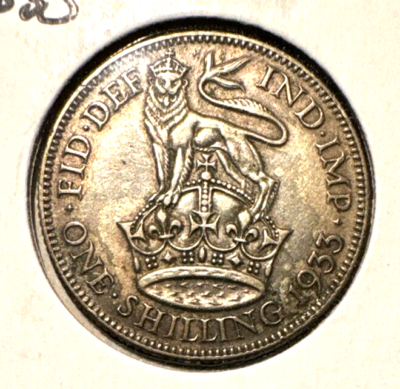 Great Britain 1933 shilling KM 833 XF | eBay