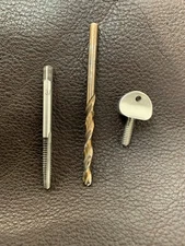 Thumb Screw with drill bit and tap set Side Saddle Sidesaddle Owen Mayhew Whippy