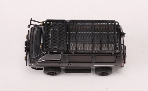 TG Autobots 1:64 schwarz Delica Off Road Mini Van Modell Spielzeug Diecast Metall Auto Box - Bild 10 von 11