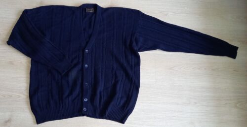 vintage LAURA BIAGIOTTI 100% cashmere cardigan size 54