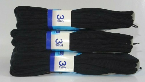Calcetines DIABÉTICOS Negro Hombre 100 % Algodón Negro Suave Circulación Amplia Top 6-11 - Imagen 5 de 12