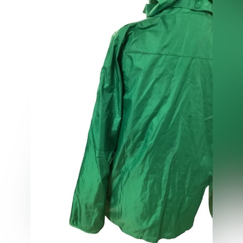 Nike Green Lightweight Hooded Rain Jacket Windbreaker Athletic Running Sports - Picture 5 of 16