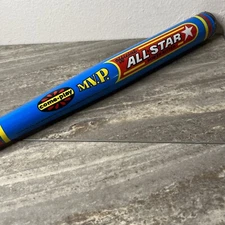 Come Play MVP Allstar Plastic Bat Made In USA Vtg Baseball Power Hitter