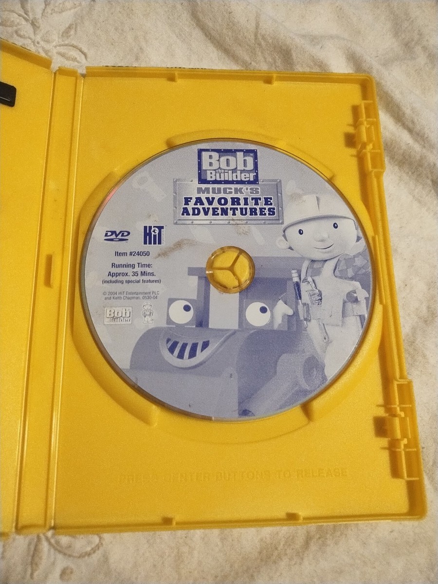 Bob the Builder 2 DVD Lot - Muck's Favorite Adventures & Bob's