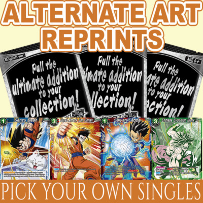 SPECIAL ANNIVERSARY BOX ALTERNATE ART CARDS SINGLES (Dragon Ball Super TCG)