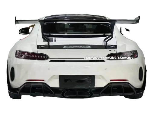 Alerón trasero de fibra de carbono real para Mercedes Benz AMG GT GTS GTC GTR - Imagen 23 de 23