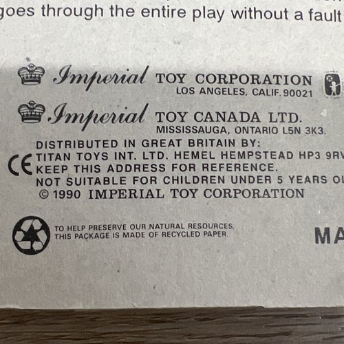 Imperial Toy Corp 1990 Hot Stuff Doble Jax 'N Ball #7812 Años 90 Neón - Imagen 4 de 14