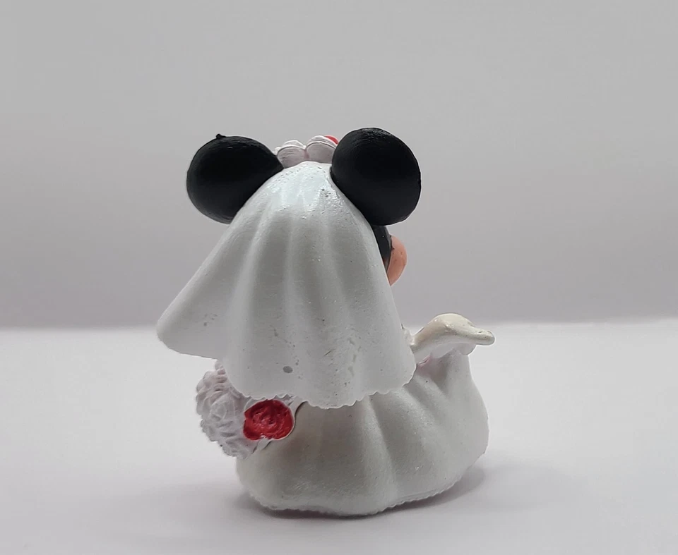 1 Set Disney Micky & Minnie Maus Hochzeit Figuren für Torte oder Deko - Bild 4 von 4