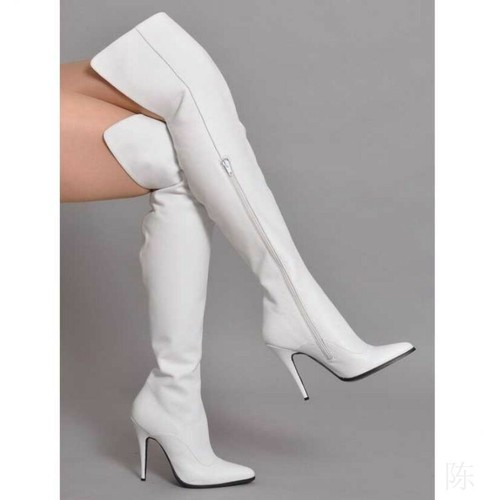 10cm heel boots