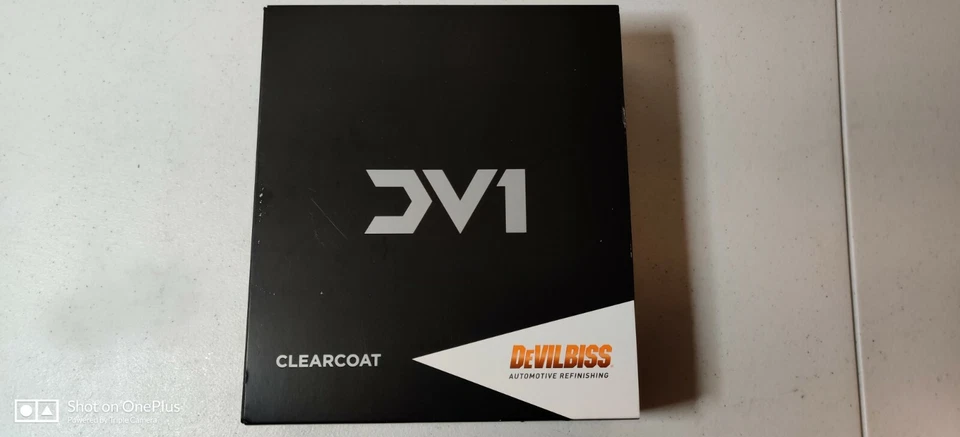 Spray Clearcoat Devilbiss 704521 DV1 con medidor digital C1 y tapas de aire C2 incluidas Foto 3 de 3